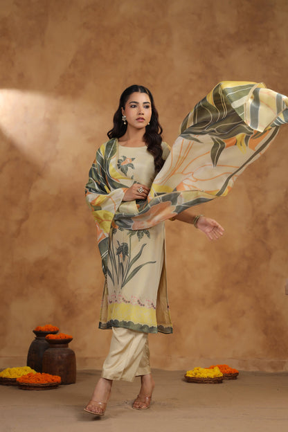 RITVI OFFWHITE WORK SUIT SET