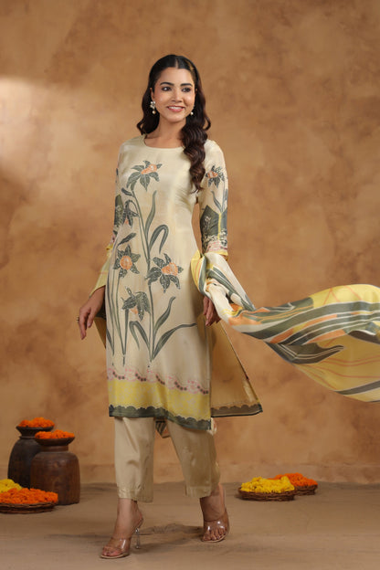 RITVI OFFWHITE WORK SUIT SET