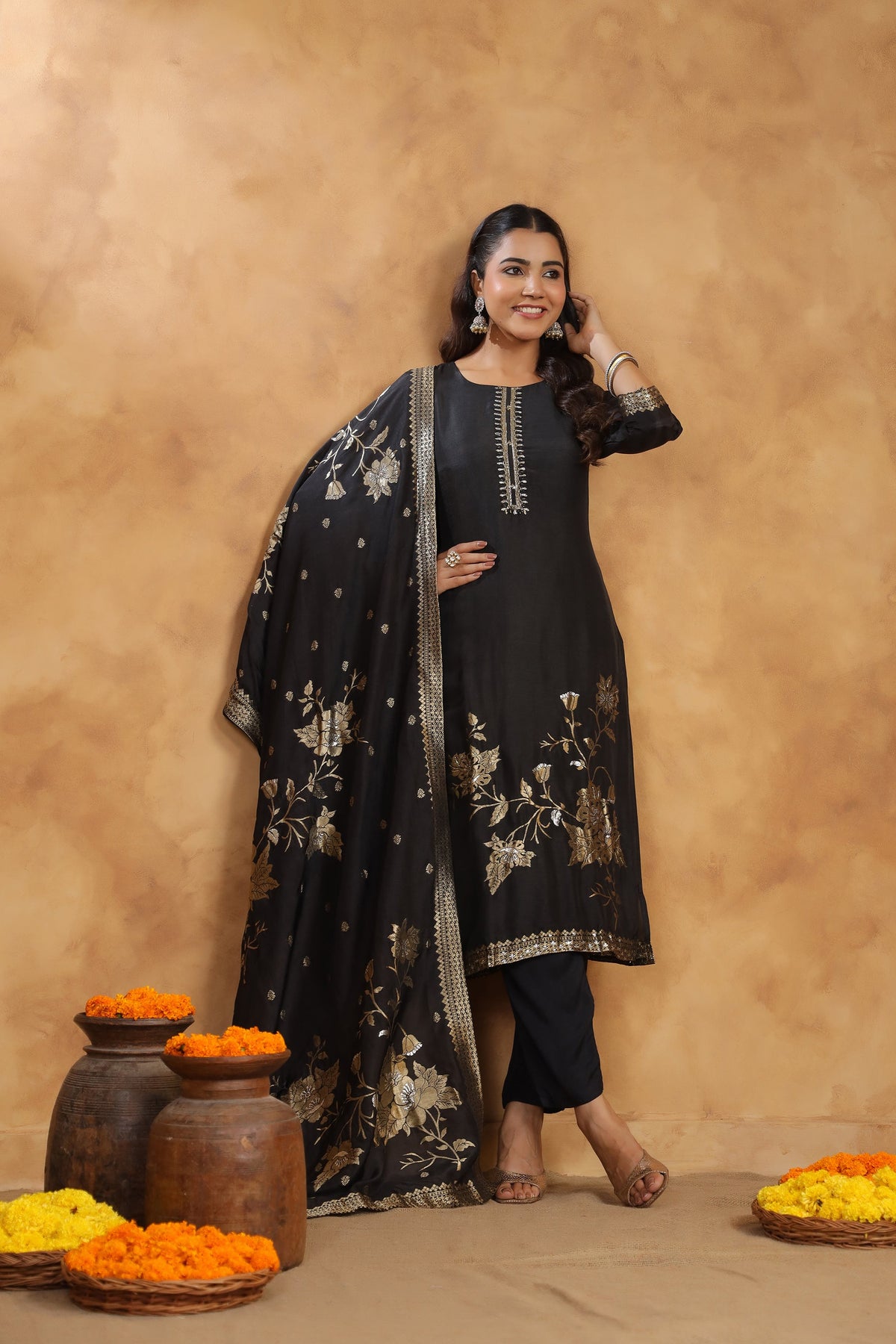 ADRIKA ONYX WORK SUIT SET