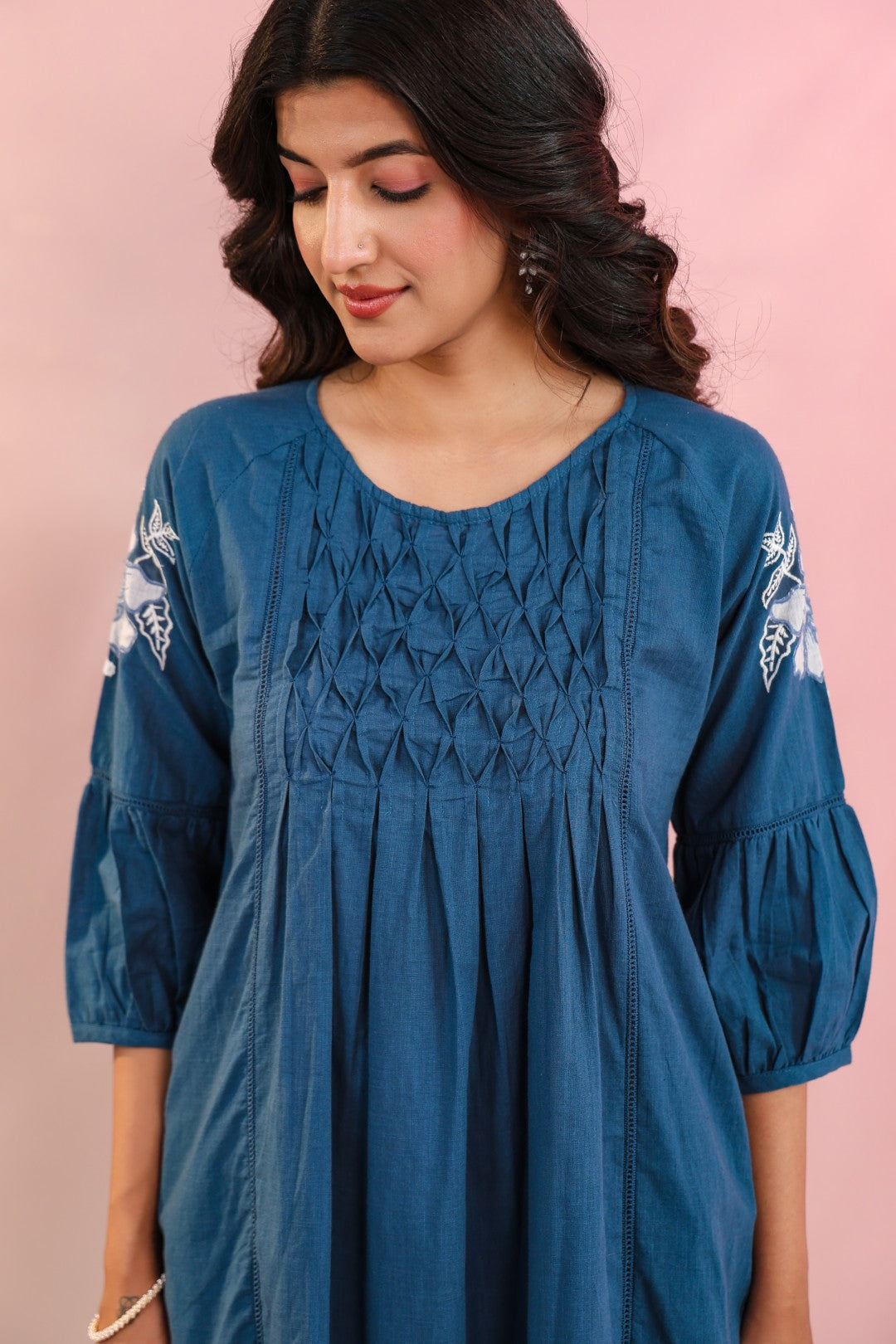 Raftar Hibis cotton kurta pant set
