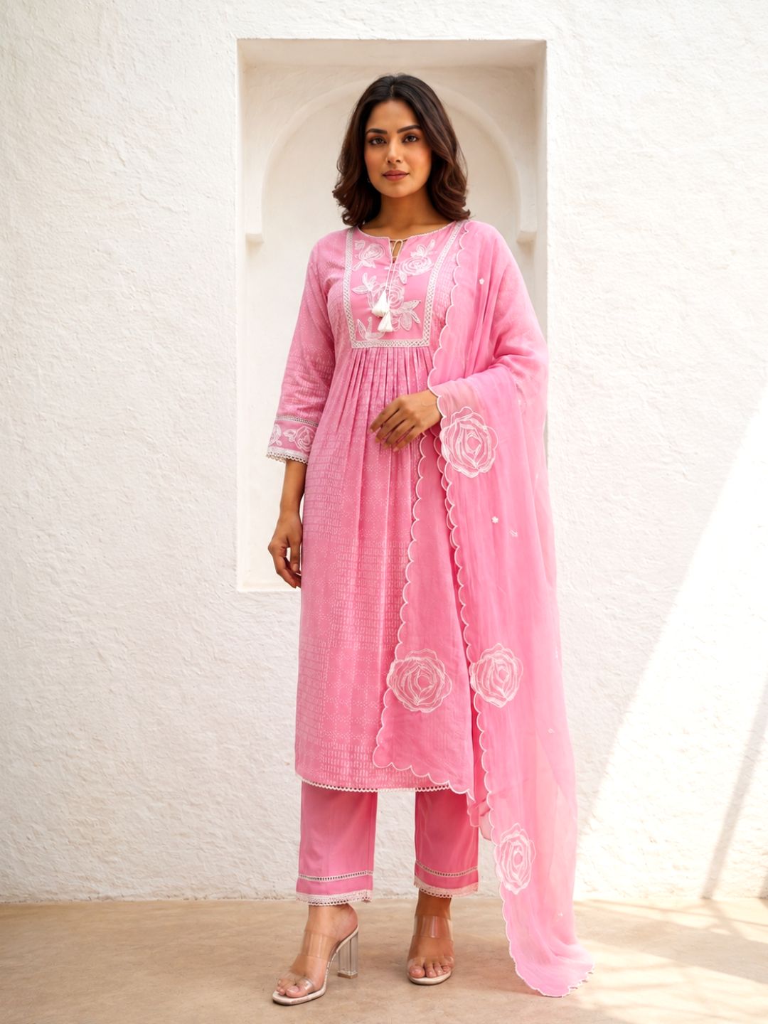 Nadira Candy Embroidered Lawn Suit Set