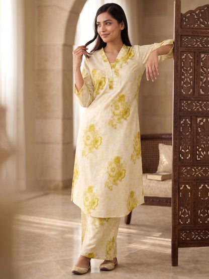 Vanya Daffodil Cotton Co-ord Set