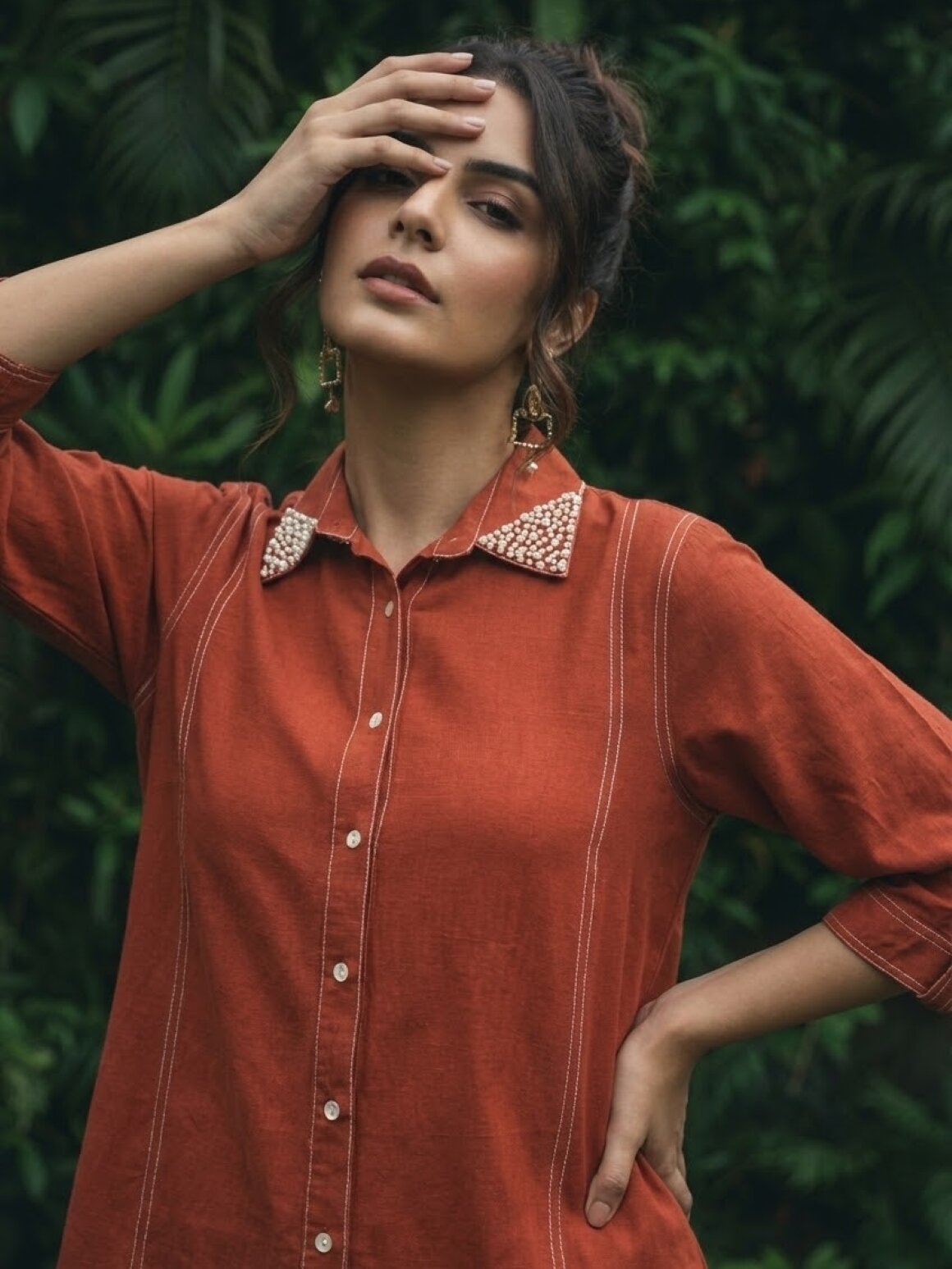 Ivanka squash cotton co-ord set