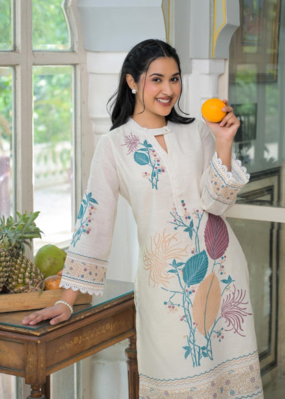 Dagdai cosmos cotton co-or set