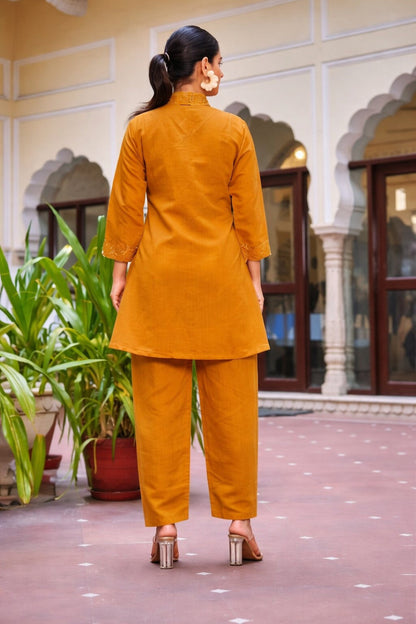 Darika Sunrise Embroidered Co-ord Set