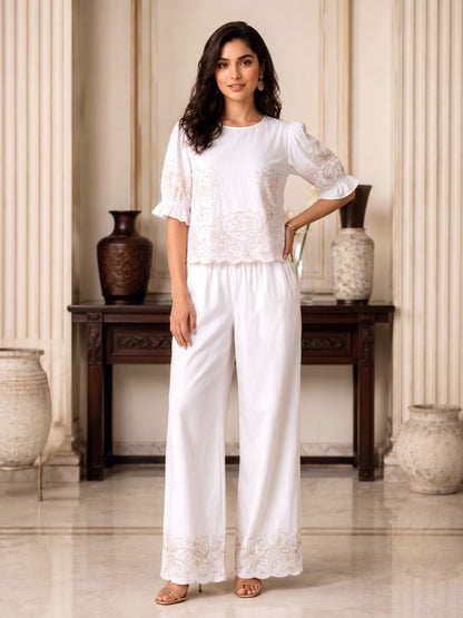 Noya Daisy Cotton Co-ord set