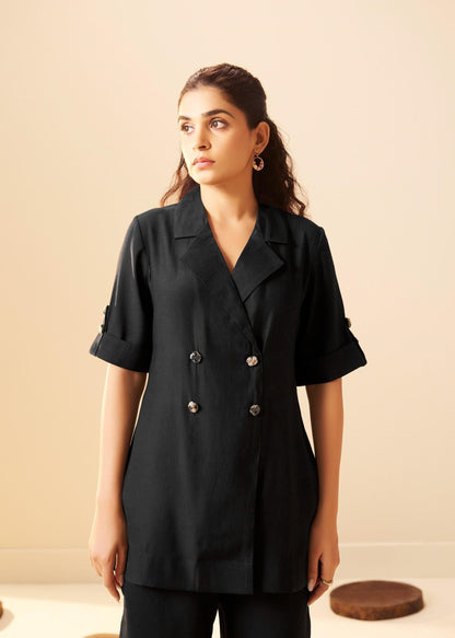 Tisca pitch Embroidery Co-ord set