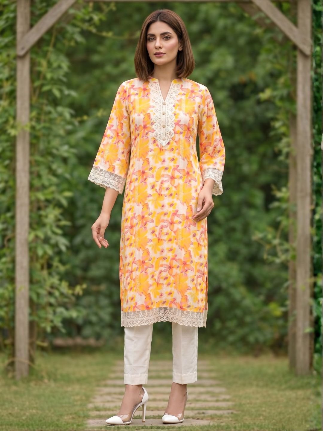Rajhans Amber Cotton Kurta pant Set