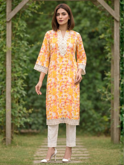 Rajhans Amber Cotton Kurta pant Set
