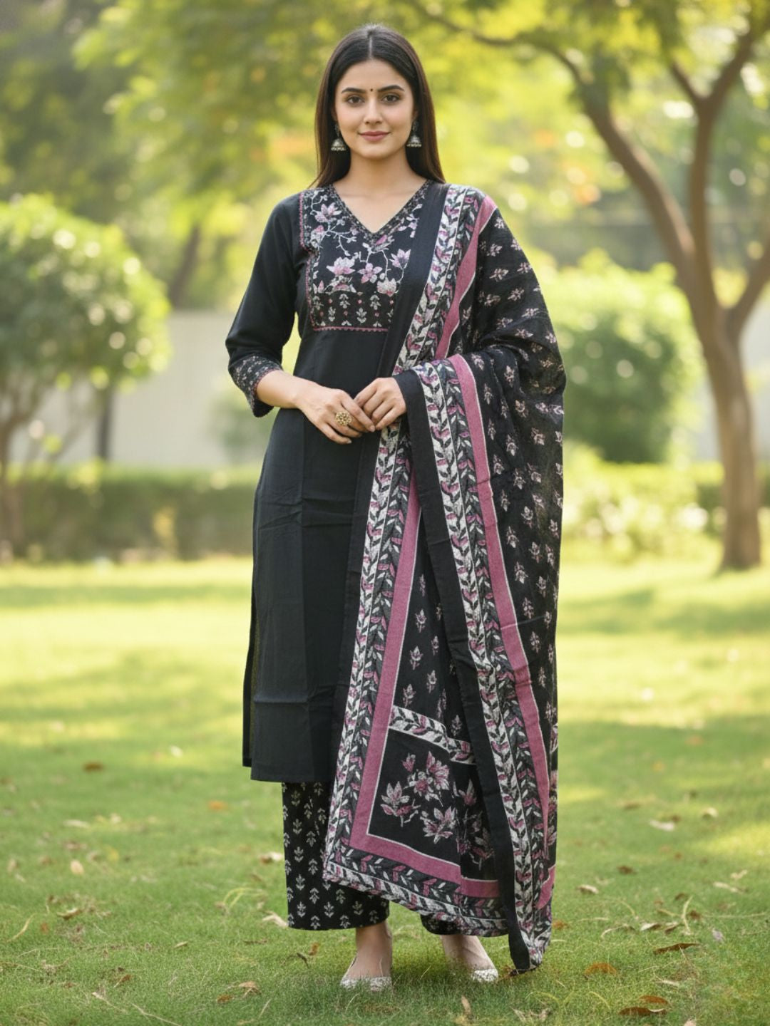 Hiya Carbon Cotton Suit Set