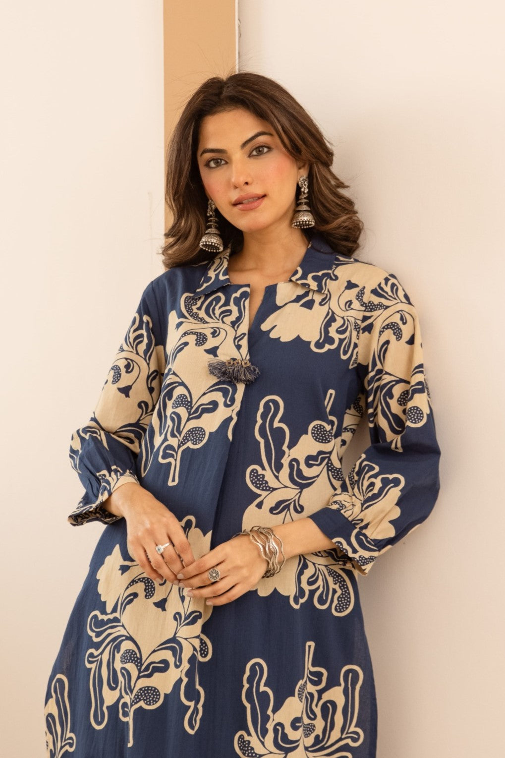 Karen cadet printed kurta pant set
