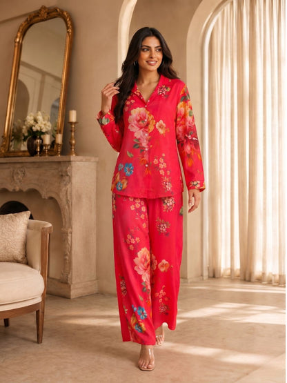 Tracy Imperial Floral Printed Co-ord Set