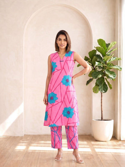 Colba Candy Cotton Co-ord Set