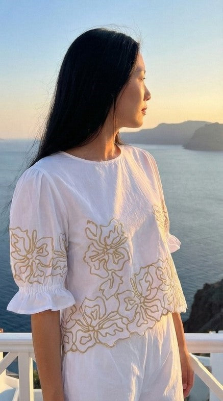 Noya Daisy Cotton Co-ord set