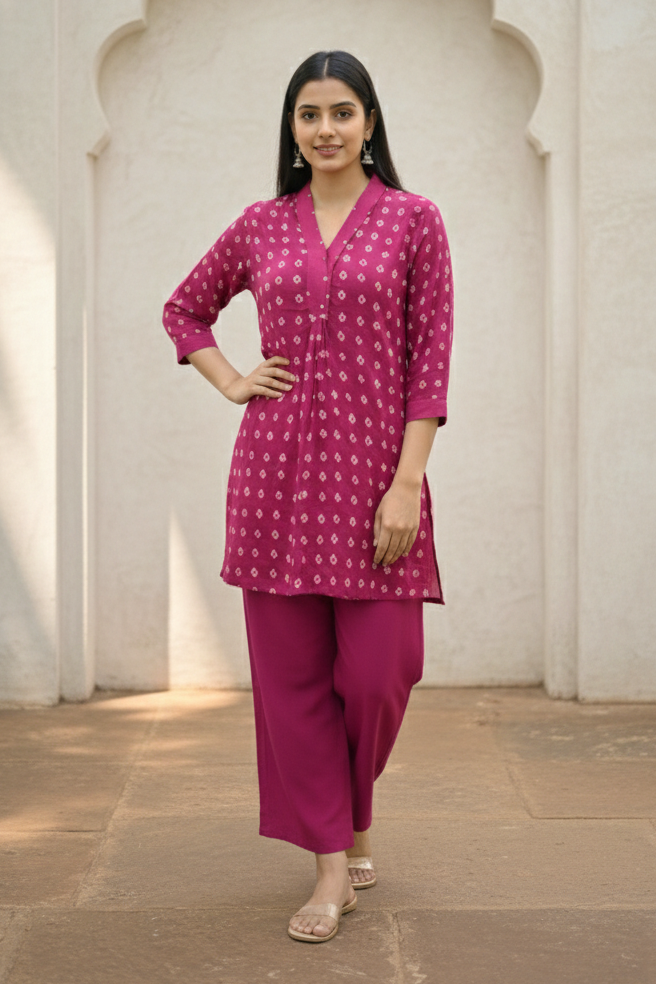 Midushi Rose Co-ord Set
