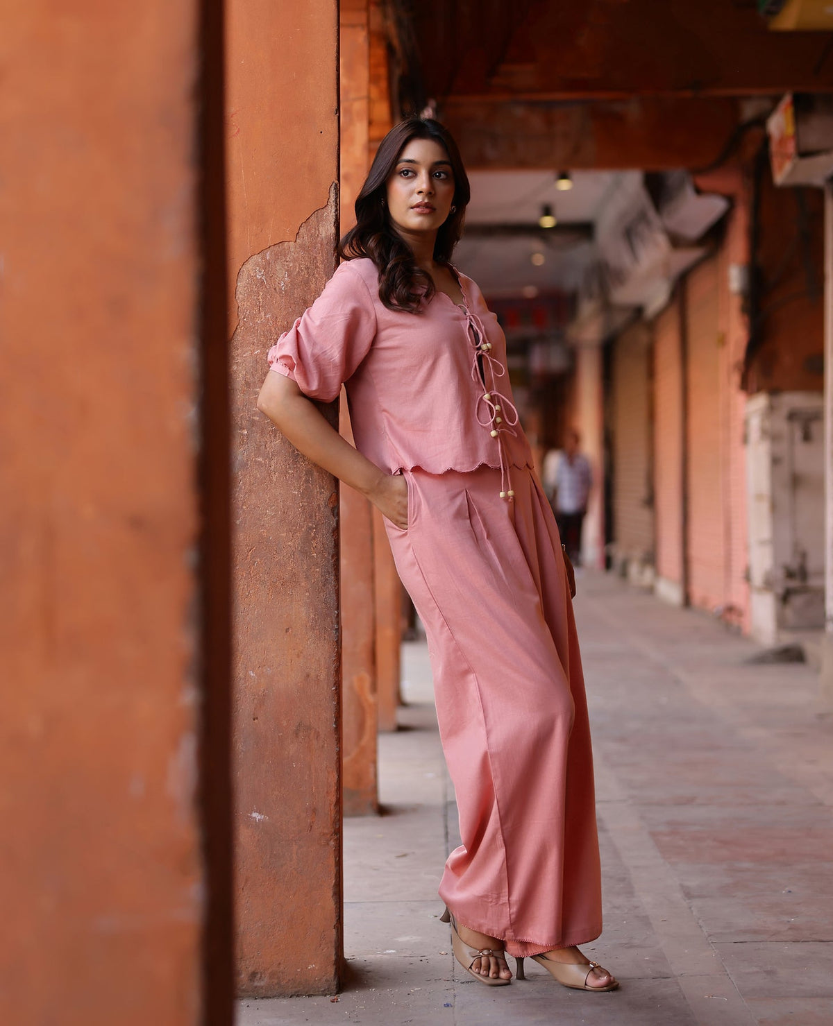 Azur Pink Flex Coord Set