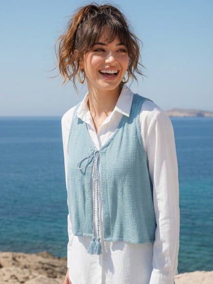 Ivanka trypan cotton co-ord set