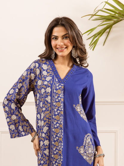 Karen Twilight printed cotton Kurta pant set