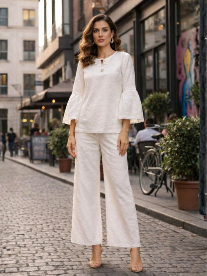 Perka parch cotton co-ord set