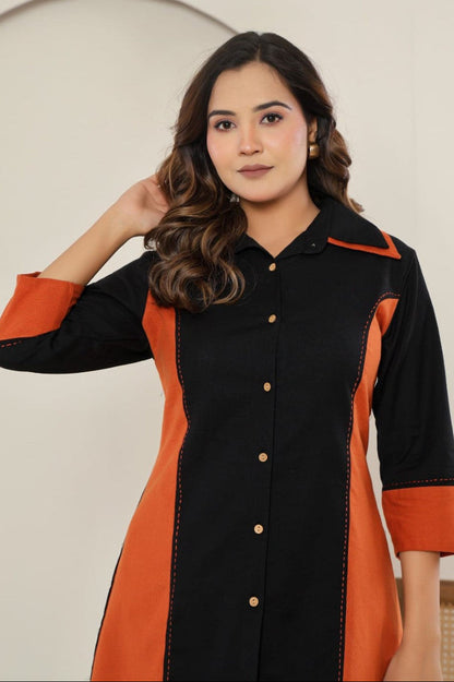 Puran sable cotton co-ord set