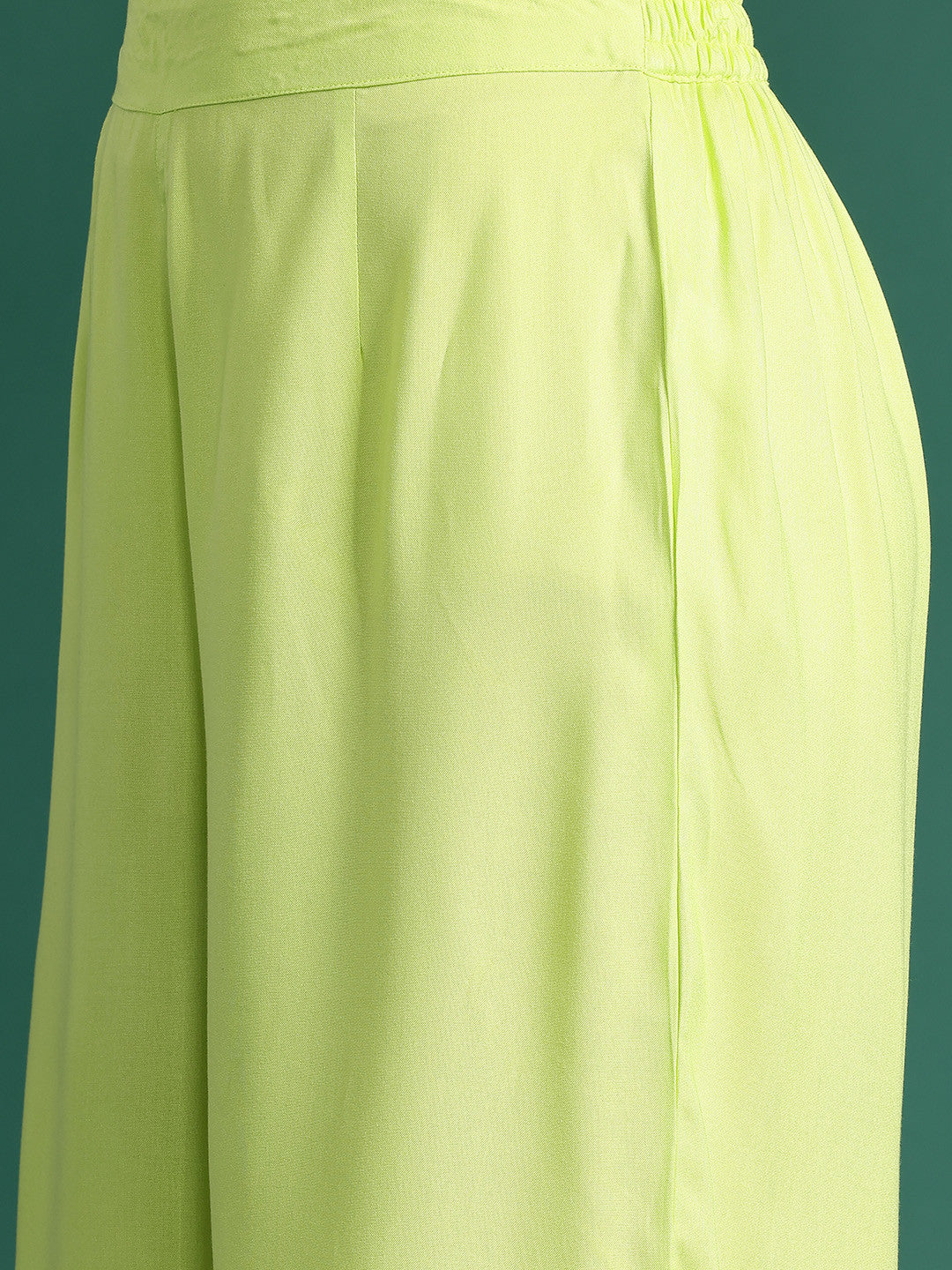 Straight Sequined Kurta with Palazzos