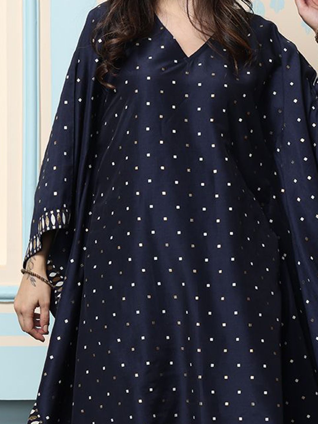Dhiyona IS Women's Women Printed Regular Kurta with Trousers
