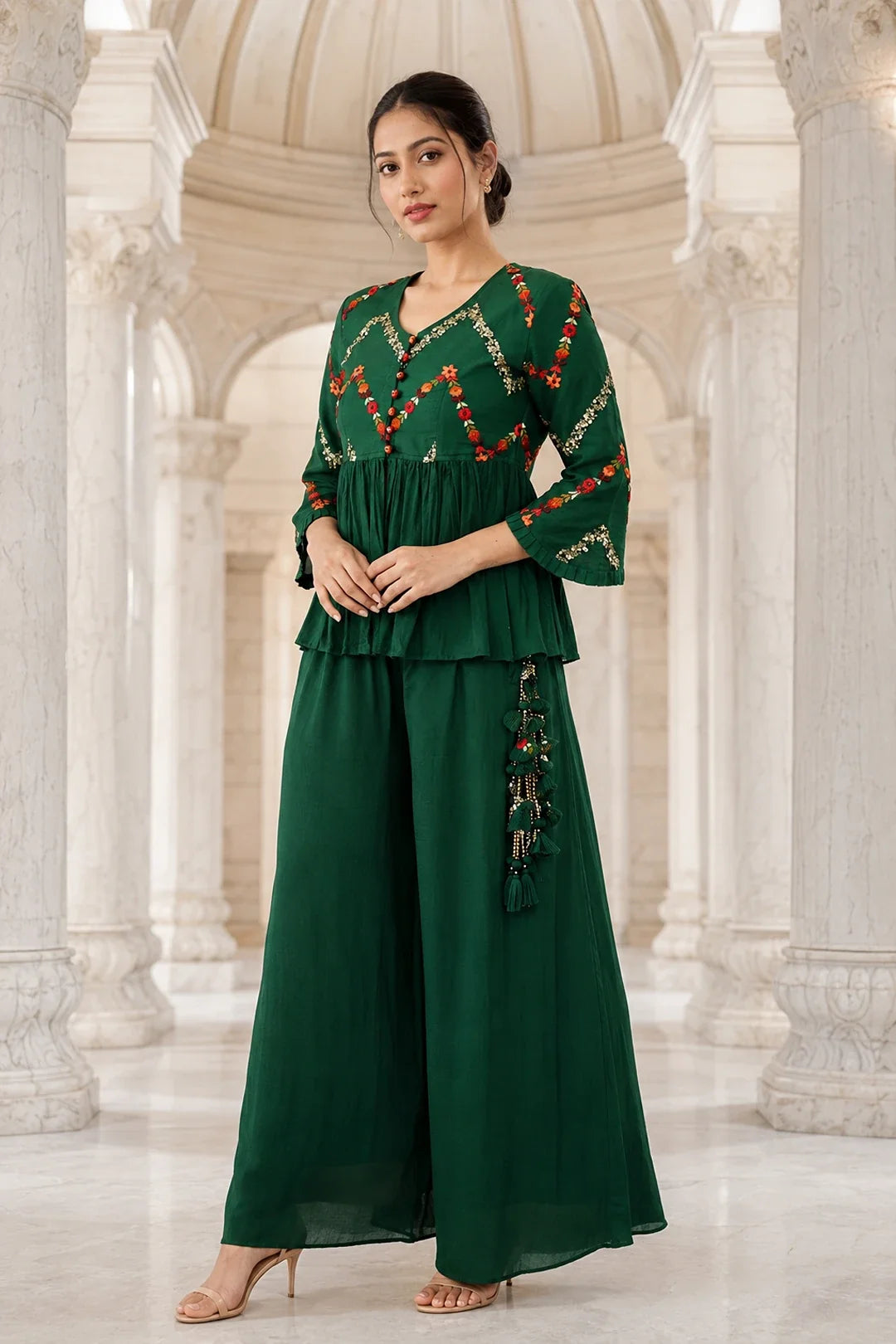 Avani Embroidered Co-Ord Set