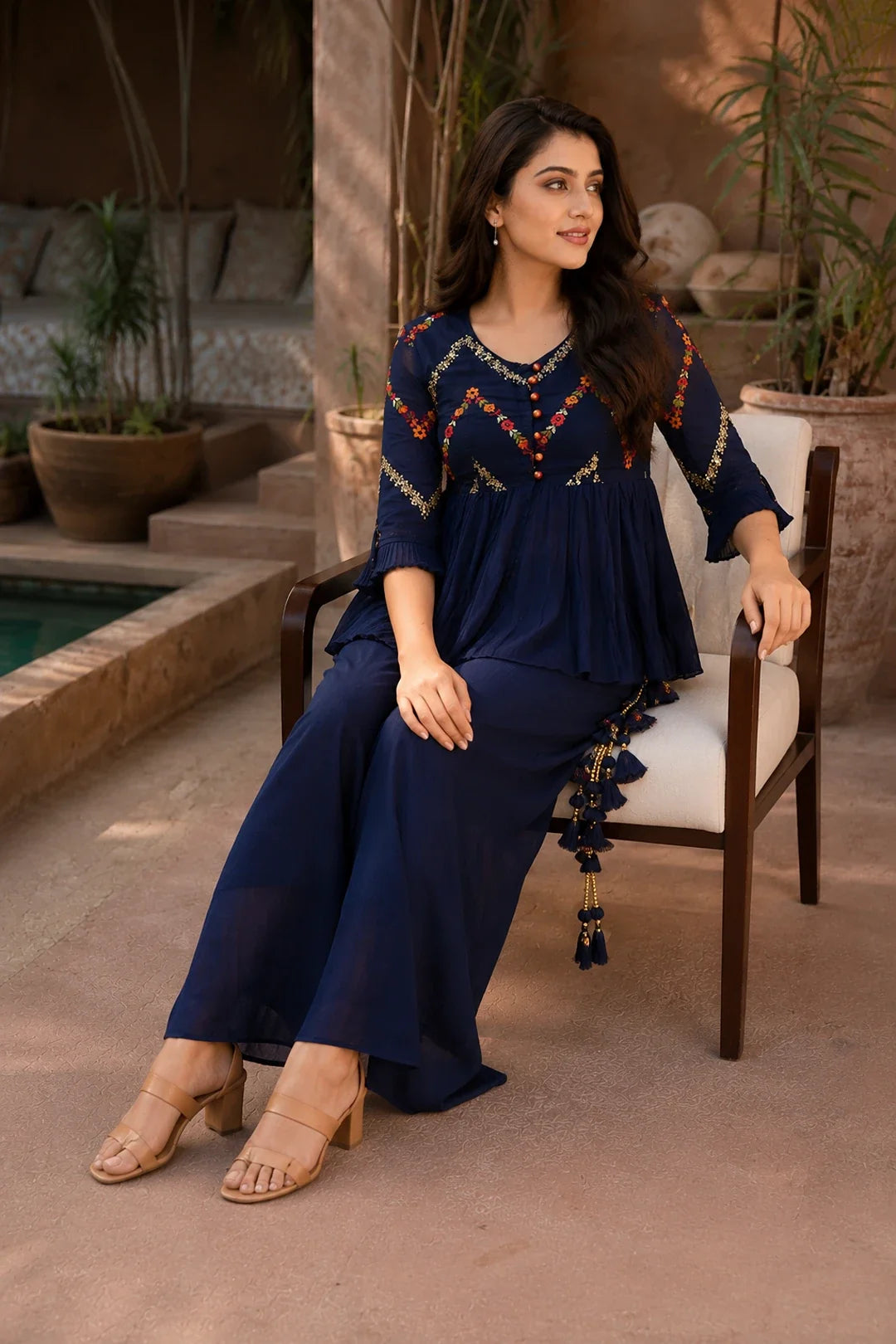 Urvi Embroidered Co-Ord Set