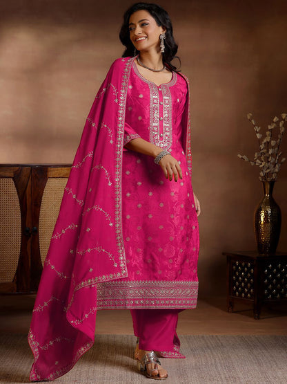 Dhiyona LL Women Floral Regular Kurta with Palazzos & With Dupatta