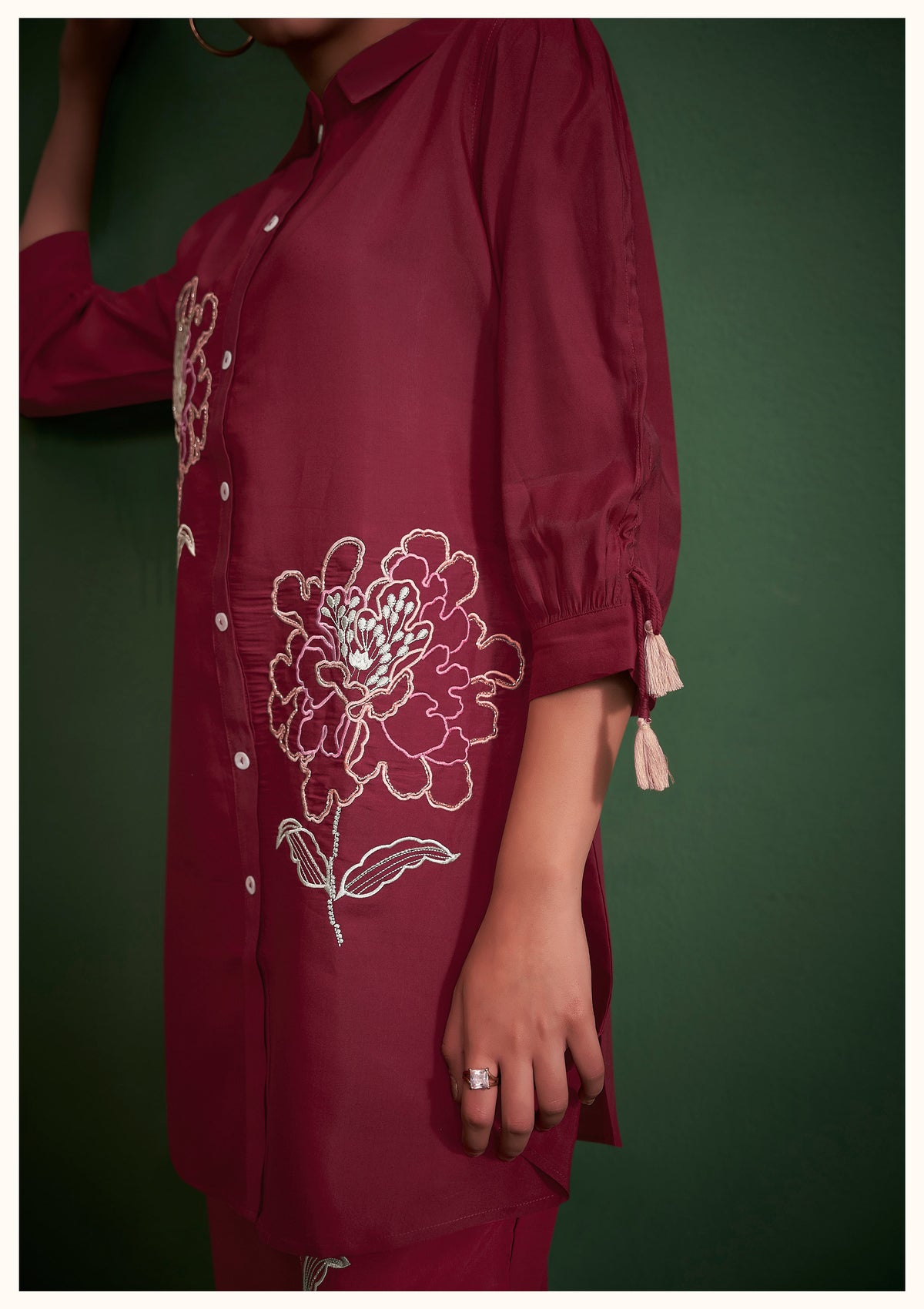 Akaay Mulberry Co-ord Set