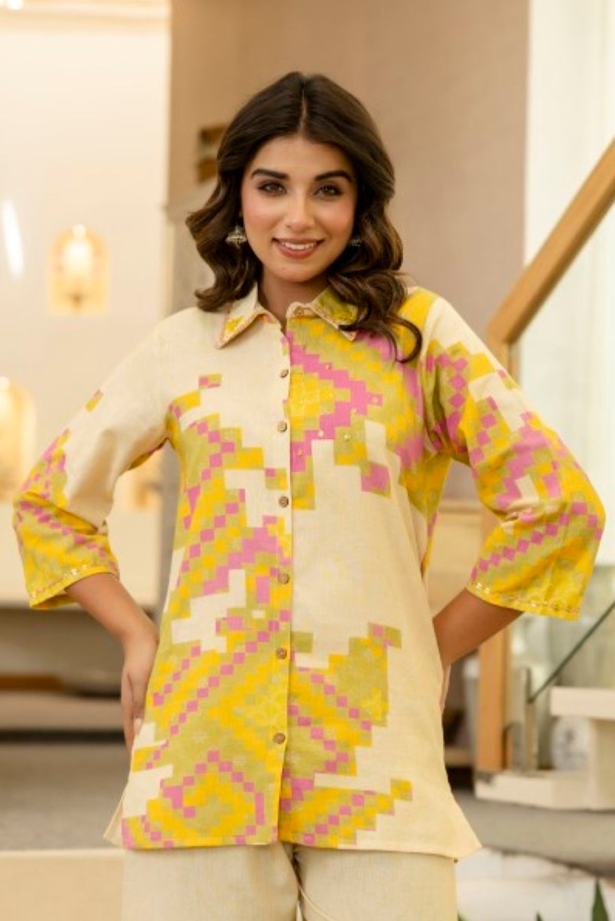 Pawan Amber Printed Cotton Co-ord Set