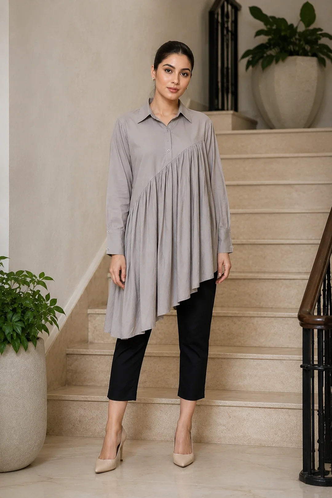 Grey Fall Co-Ord Set