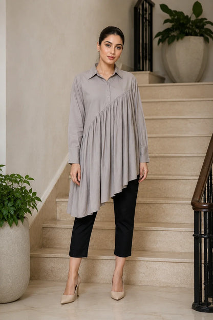 Grey Fall Co-Ord Set