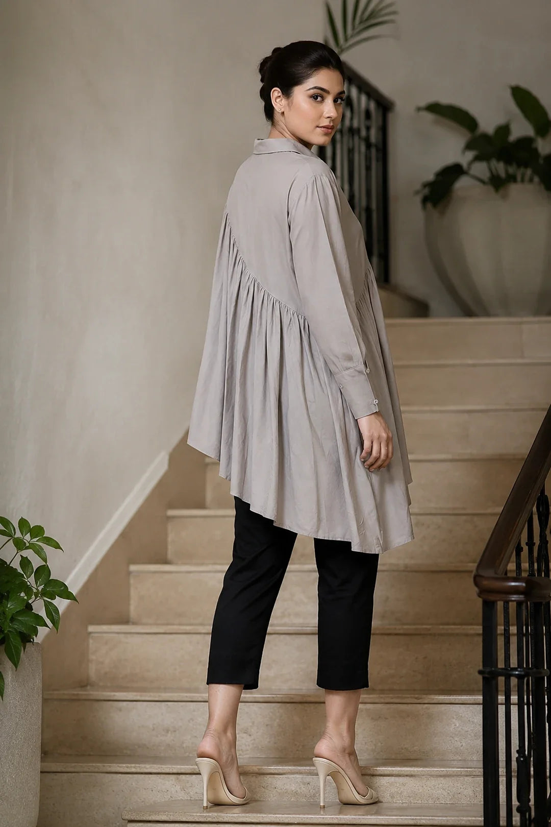 Grey Fall Co-Ord Set