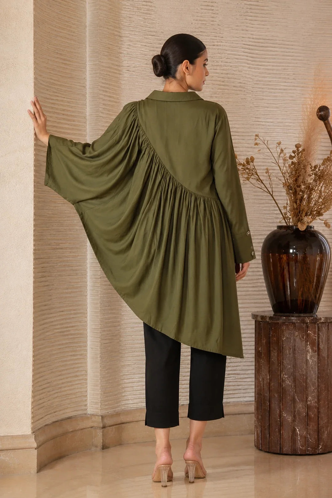 Olive Fall Co-Ord Set