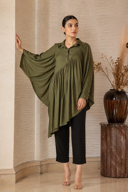 Olive Fall Co-Ord Set