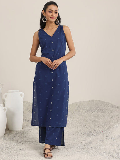 Women Geometric Printed Kurta with Palazzos