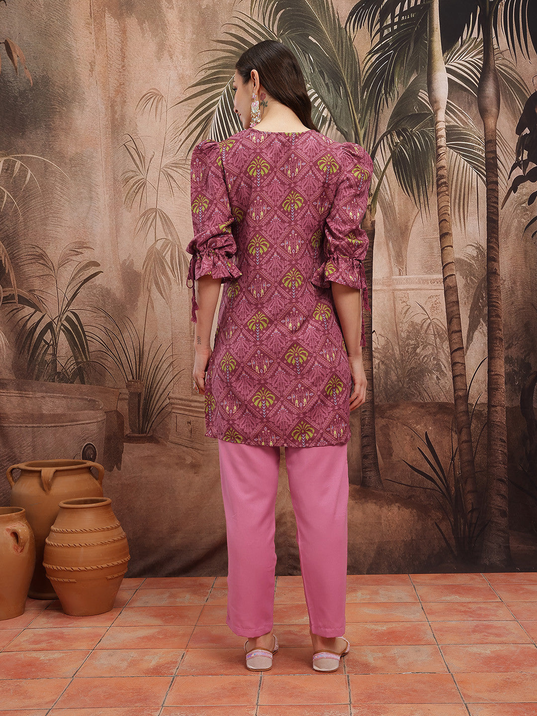 Ethnic Motifs Print Kurta with Trousers