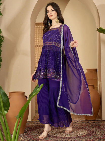 Women Blue Kurta Sets