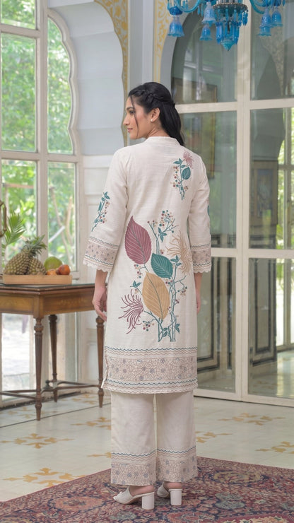 Dagdai cosmos cotton co-or set
