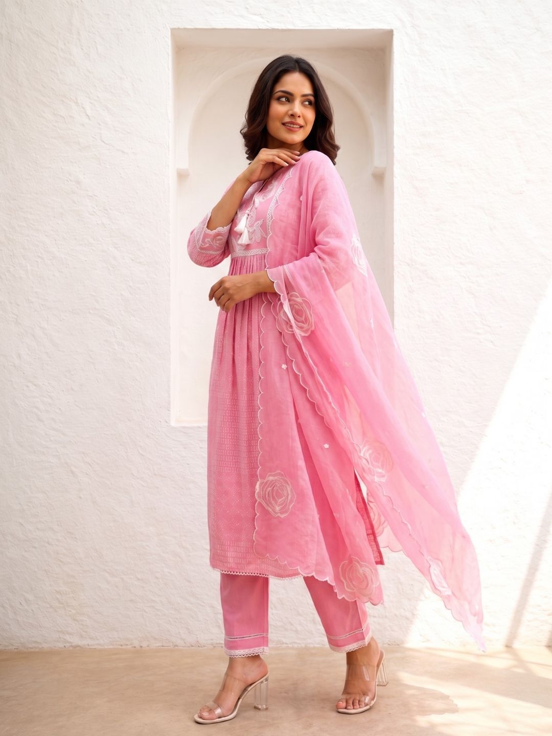 Nadira Candy Embroidered Lawn Suit Set
