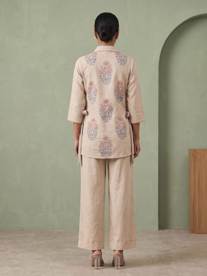 Ridhika harp bib style cotton co-ord set