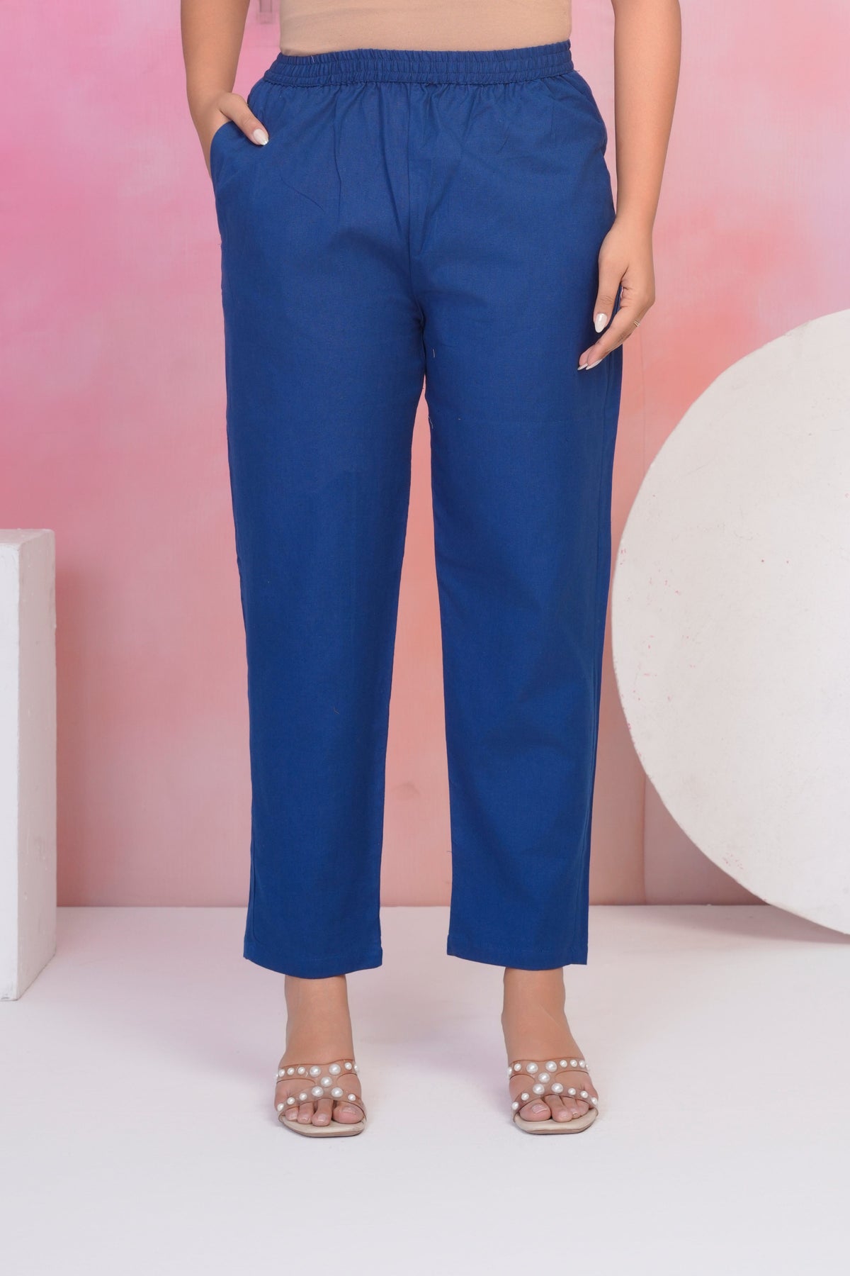 Vaidehi indi embroidery cotton co-ord set
