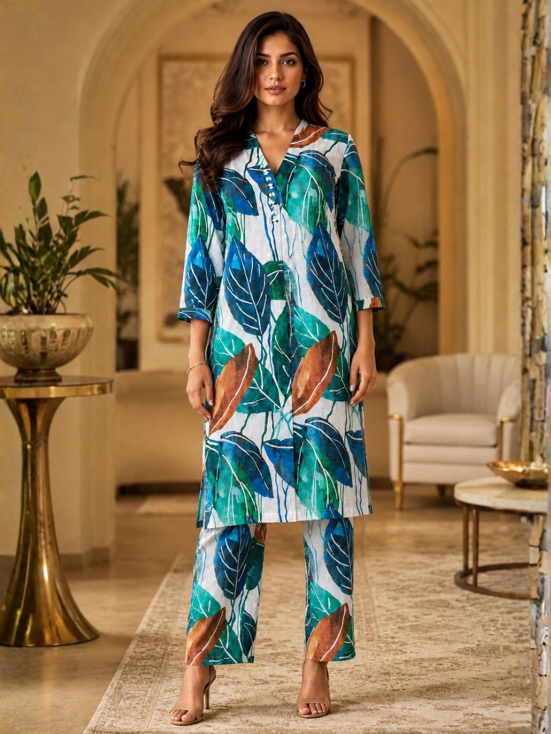 Maurya Vibrant Cotton Co-ord Set