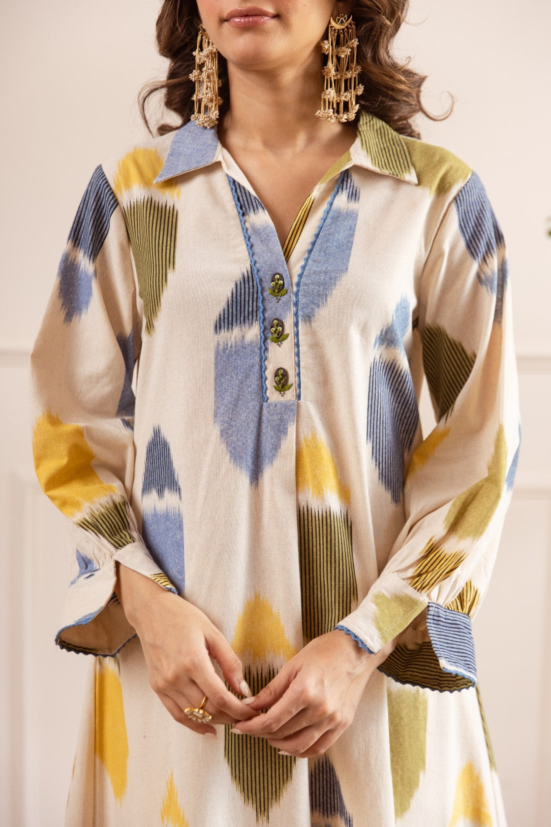 Karen carol cotton kurta pant set