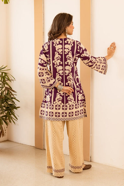 Karen mardi printed cotton co-ord set