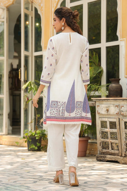Dagdai iris cotton co-ord set