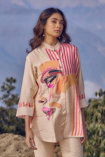 Wespret Tuscan printed co-ord set