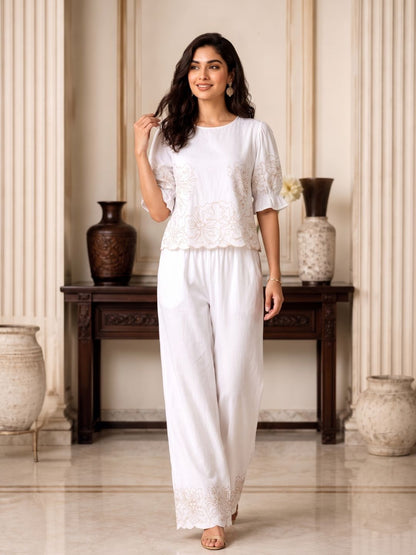 Noya Daisy Cotton Co-ord set