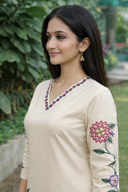 Kartar angel cotton suit set